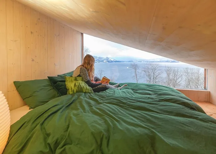 Funkis-Cabin In Herand With Fantastic Fjordview