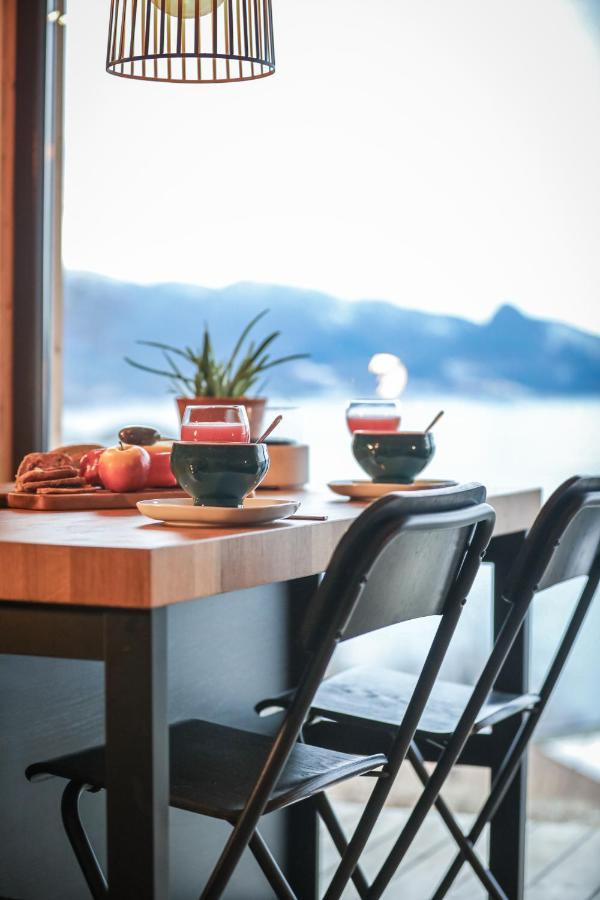 Funkis-cabin In With Fantastic Fjordview * Herand